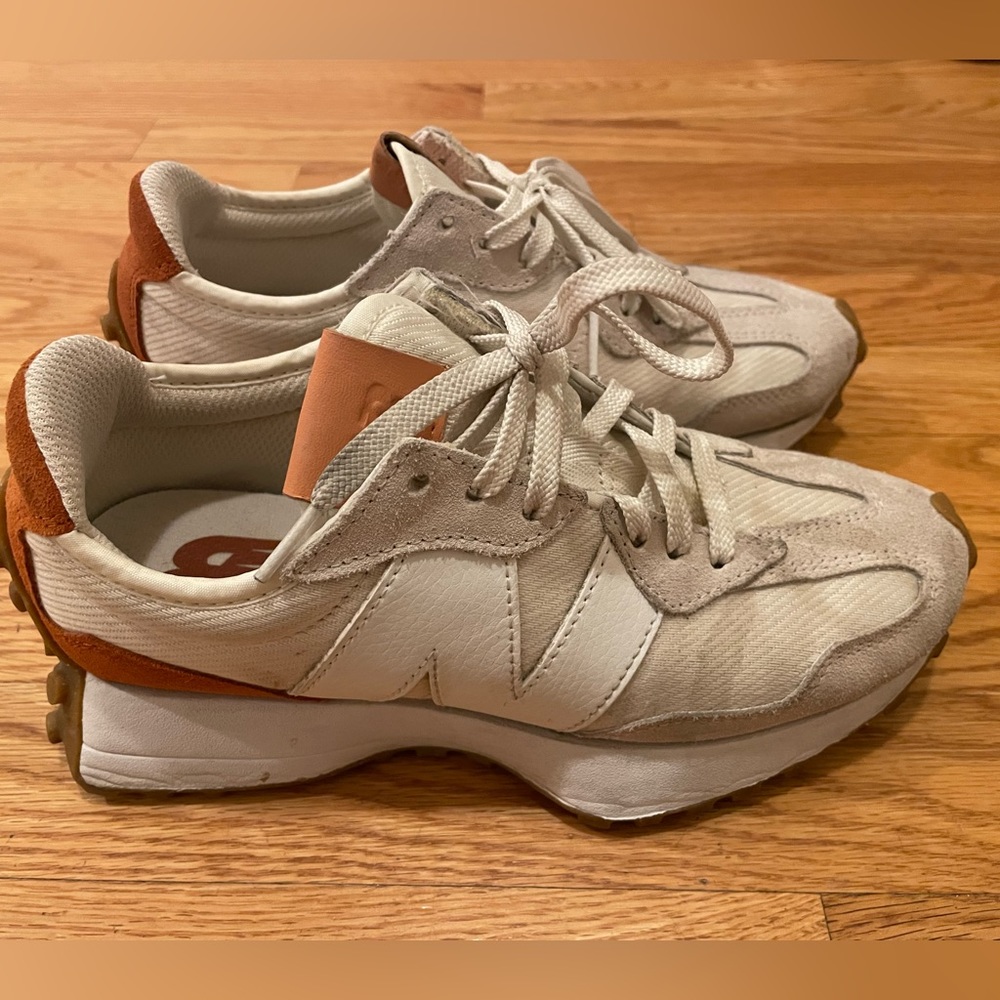New Balance 327 Sneakers Beige&Orange